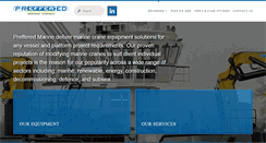 Desktop Screenshot of prefferedmarine.com